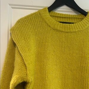 Vero Moda Mustard Crew Neck Sweater